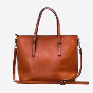 Vegan Leather Tote